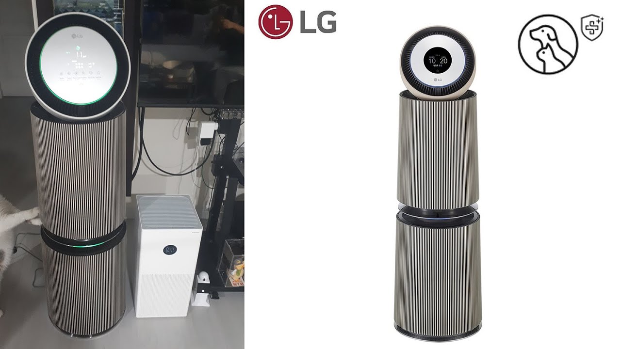 ПРОВАЛ: Обзор очистителя воздуха LG Puricare 360 ​​alpha pet с двумя башнями и Xiaomi 4