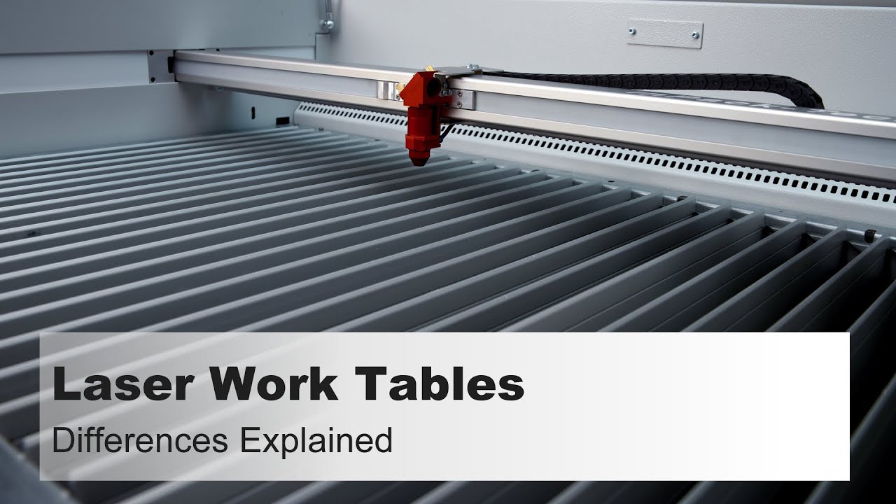 Laser Work Tables   Differences Explained | Trotec Laser