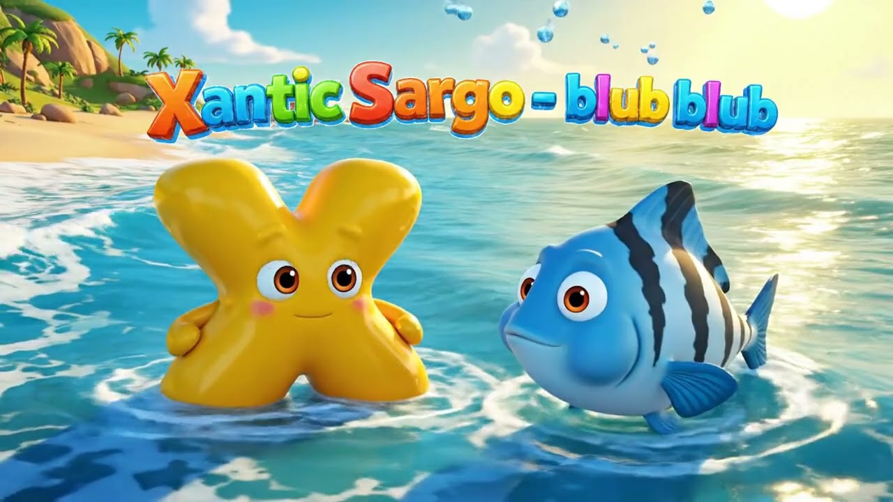 ABC Fish Song 🐠🎵 | Learn Alphabet with Ocean Friends | Kids Music