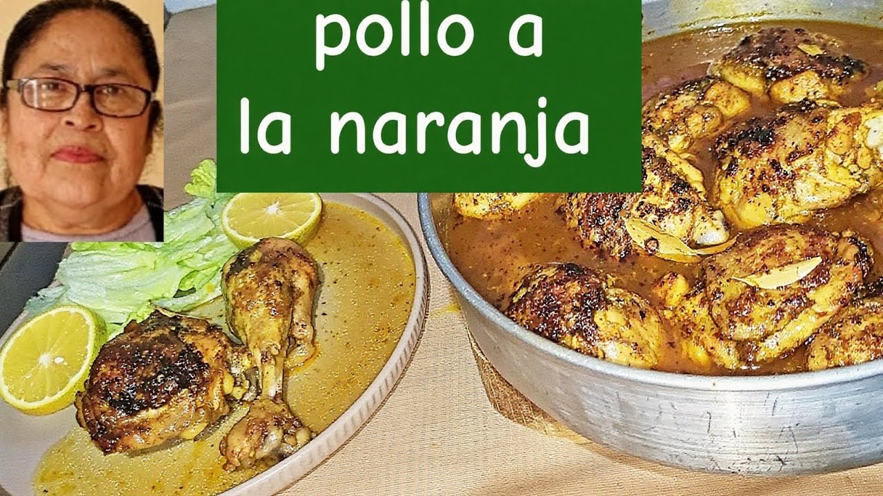 Haz este POLLO A LA NARANJA Riquísimo y Super Fácil