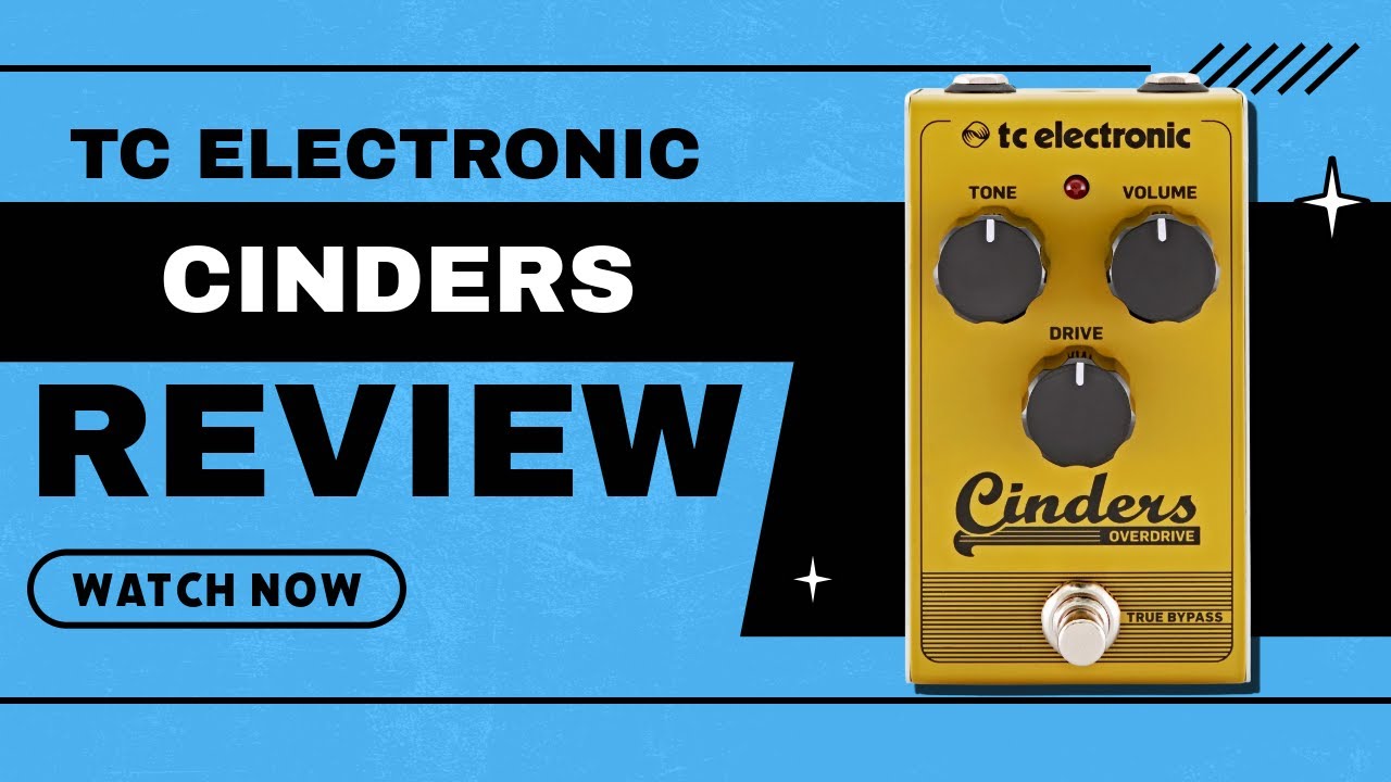 TC Electronic Cinders Overdrive Pedal - Demo/Review