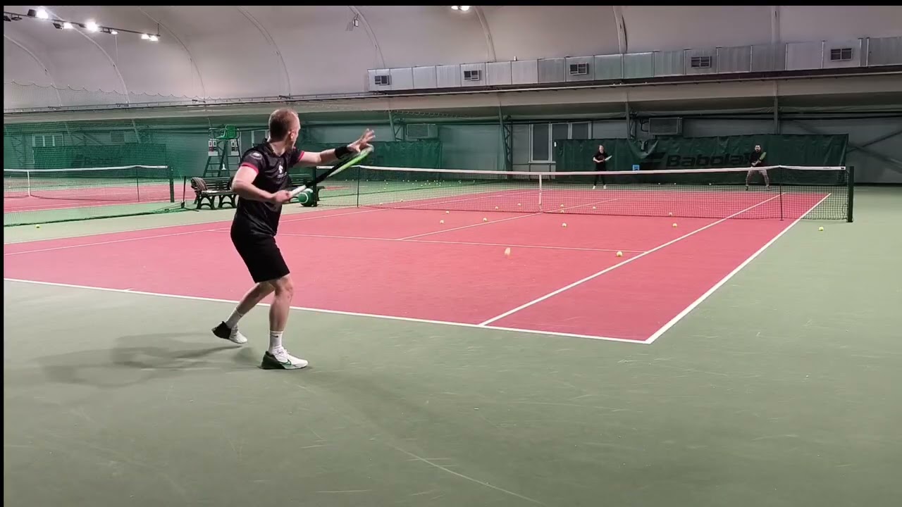 #tennis 1 vs 2 right diagonal #rf01
