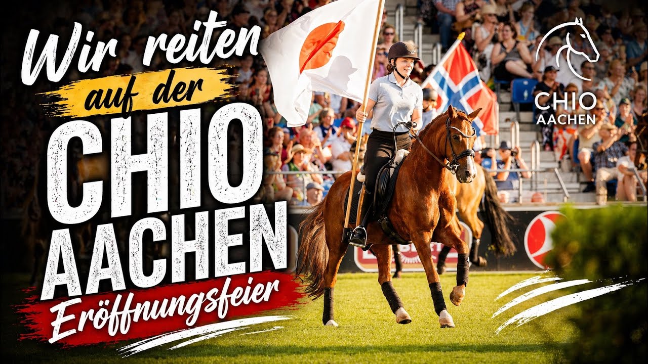 Wir reiten auf der CHIO Aachen Eröffnungsfeier mit