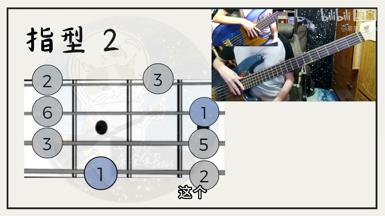 【貝斯教學】大調五聲音階 詳解 | 五種指型及其指型圖