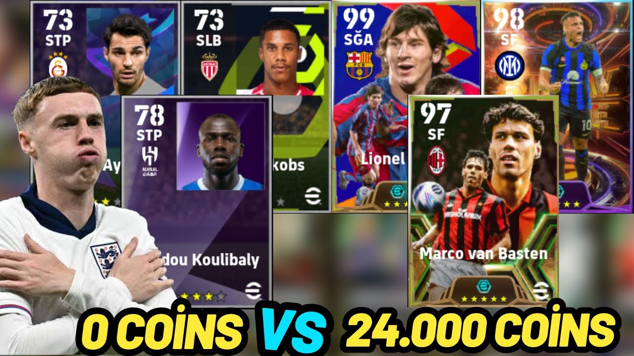 1 AYDA 5000 TL HARCANMIŞ HESAP NE KADAR İYİ OLUR ? | EFOOTBALL 2025 MOBİLE