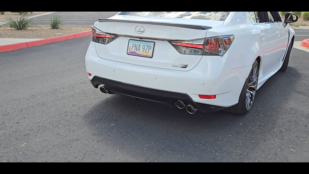 Borla S-Type Axle Back Exhaust Lexus GSF Sound clips and Installation!