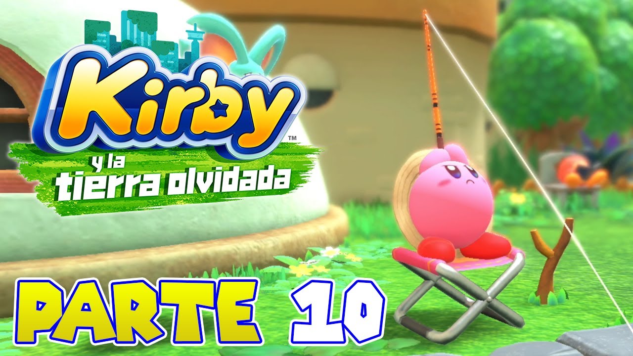 ¡KIRBY PESCADOR! | PARTE #10 | KIRBY Y LA TIERRA OLVIDADA