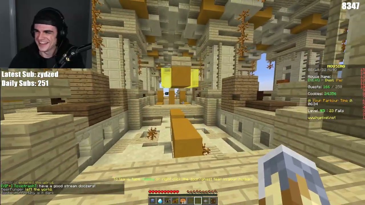 Hypixel Parkour & PlateUp! w/ Tinakitten, Sykunno, & Dream! - Foolish VOD