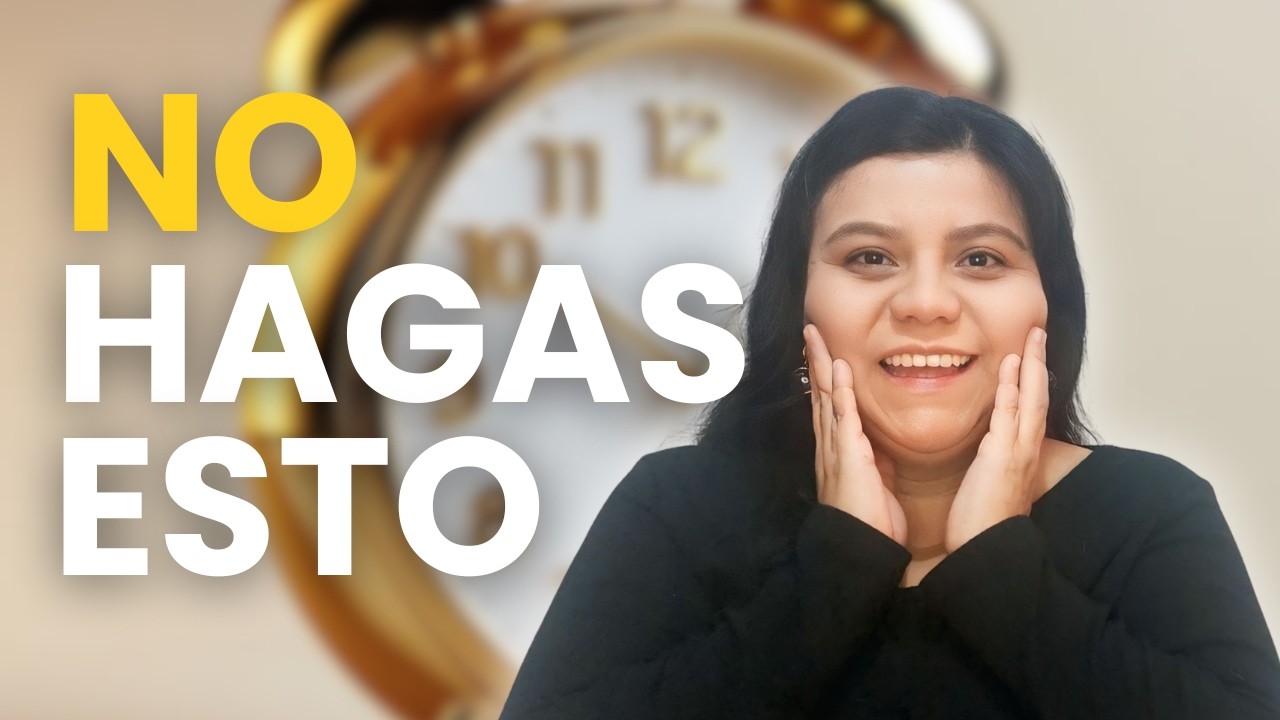 Urgencia VS Intención  por qué una te agota!
