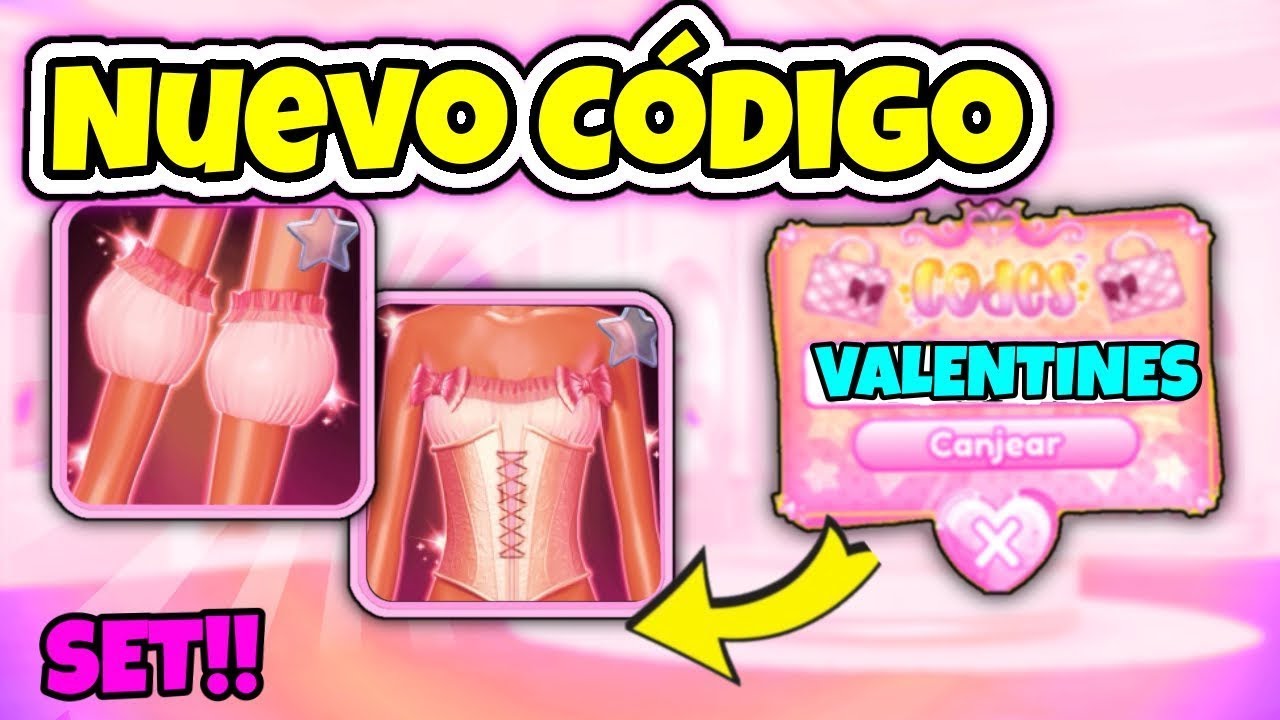 *NUEVO CÓDIGO* SET SAN VALENTÍN en 🎀DRESS TO IMPRESS🎀