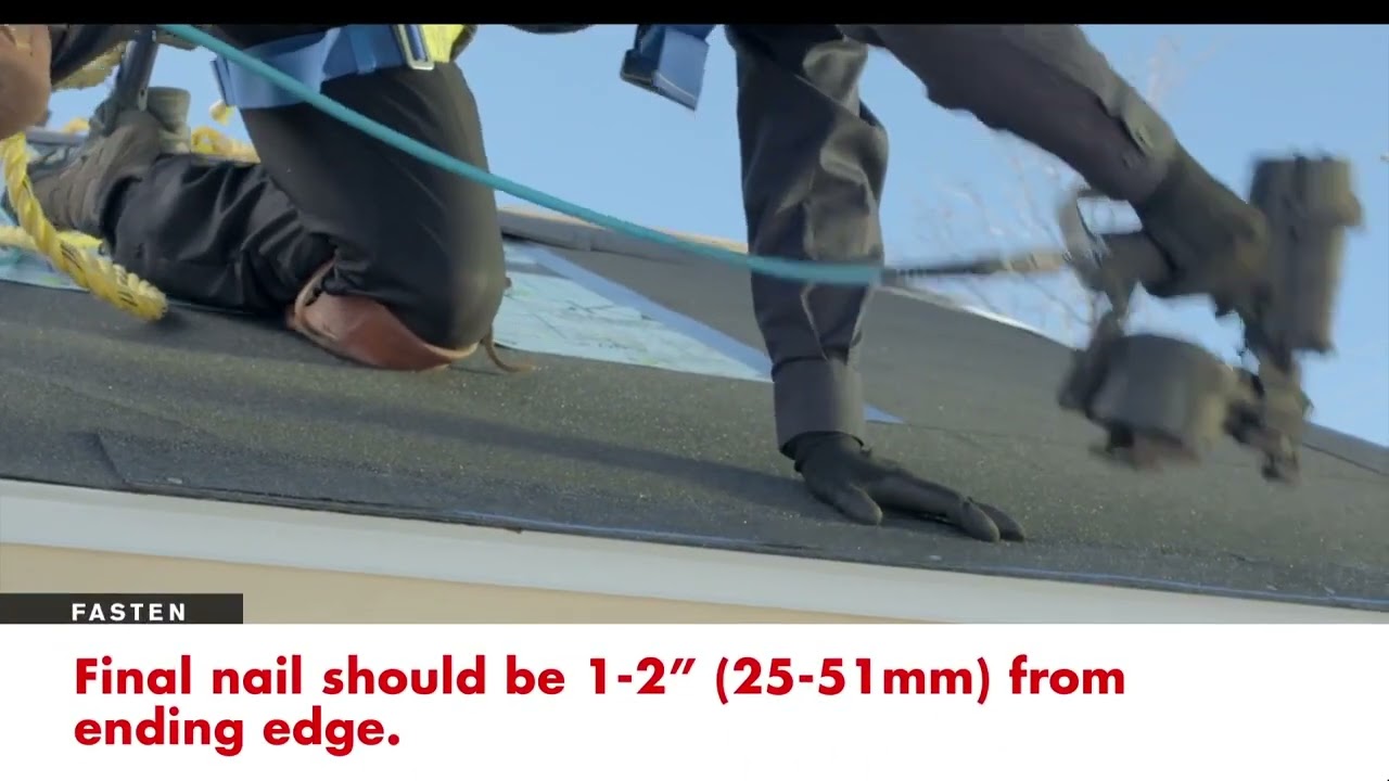 How to Install Pro Start Starter Strip Shingles