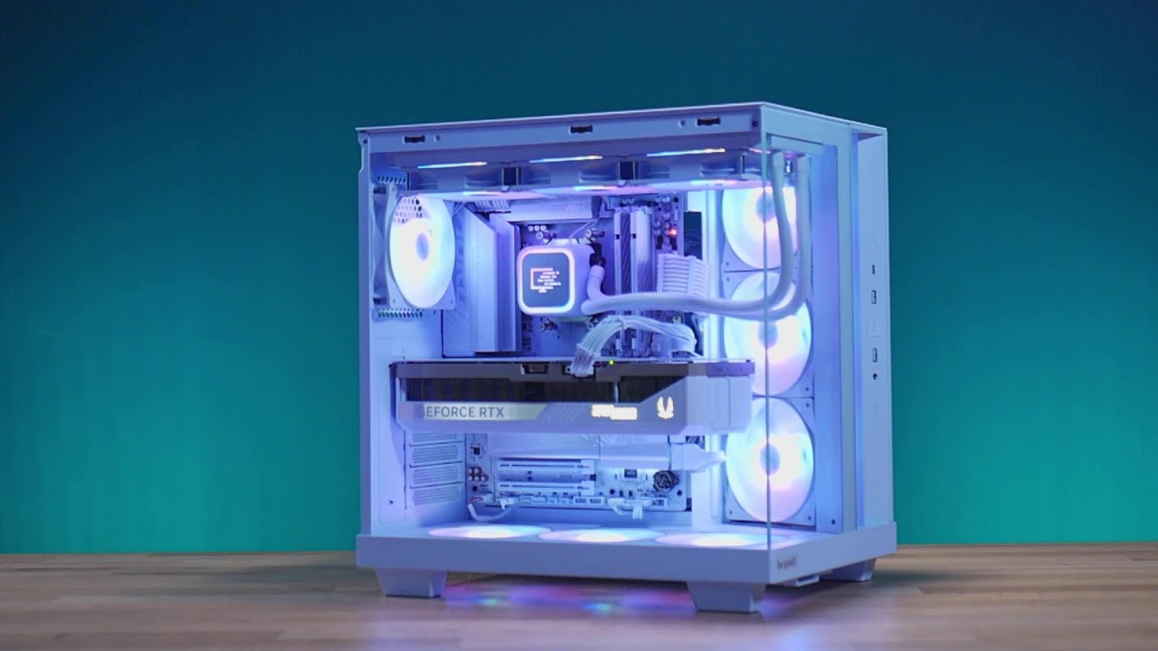 ⚠️Whiteout 9800x3D + RTX 5080 !Build!⚠️
