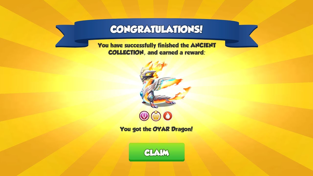 Finally I got Oyar Dragon - Dragon Mania Legends