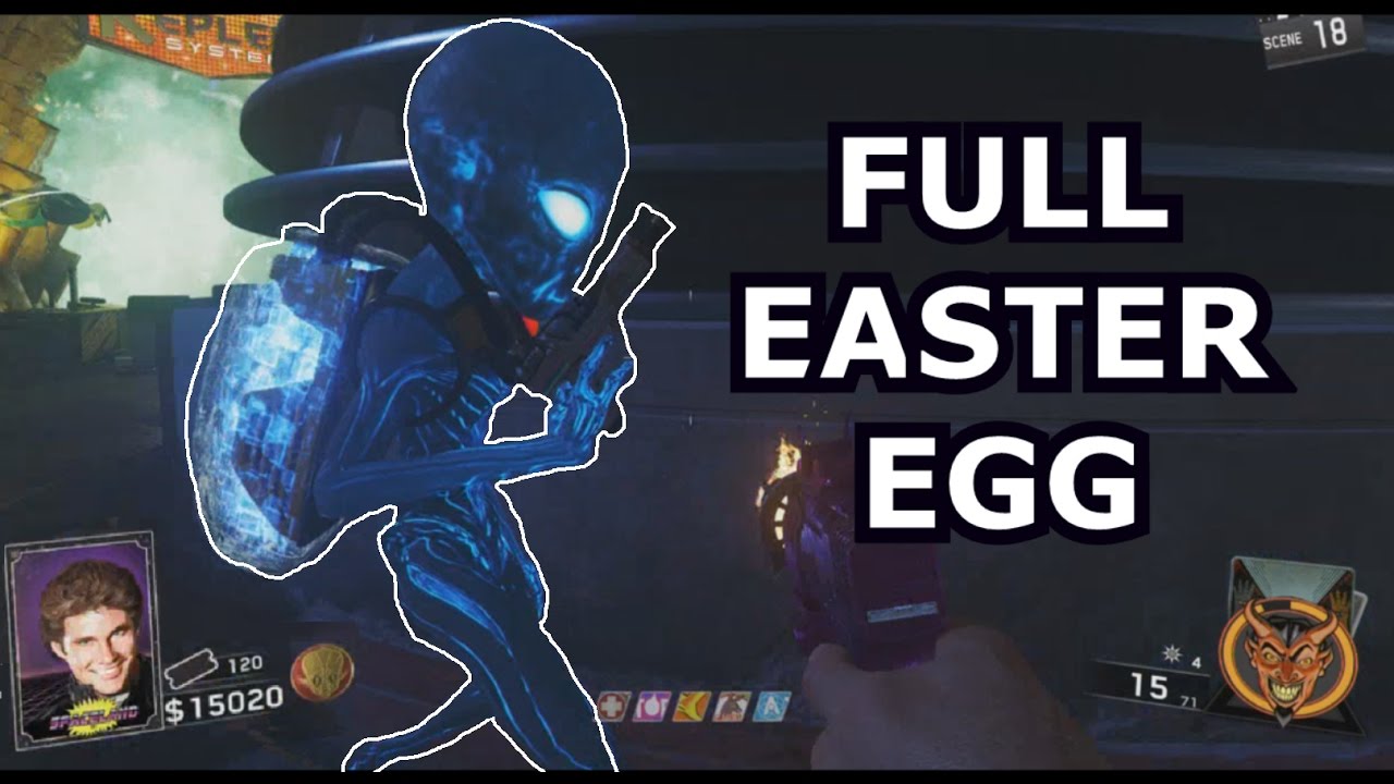 Full Solo Easter Egg Zombies In Spaceland
