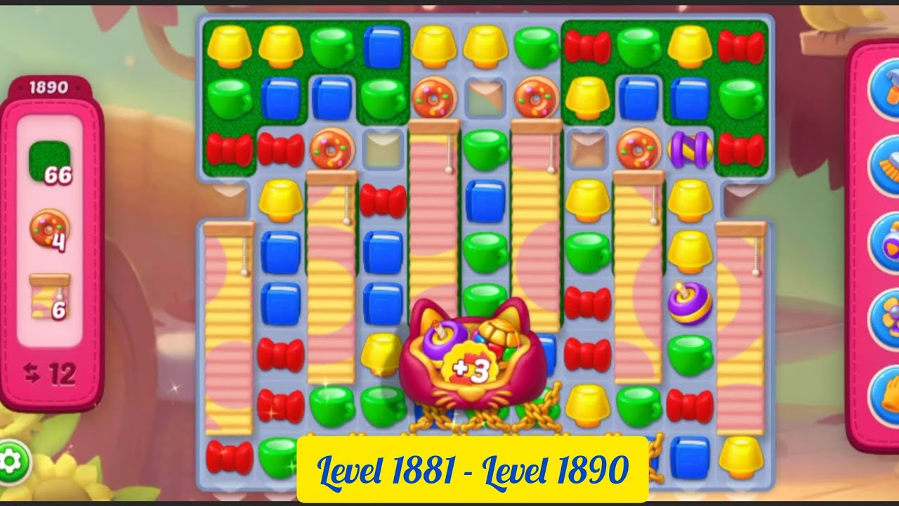 Homescapes : ( Level 1881 - Level 1890 )