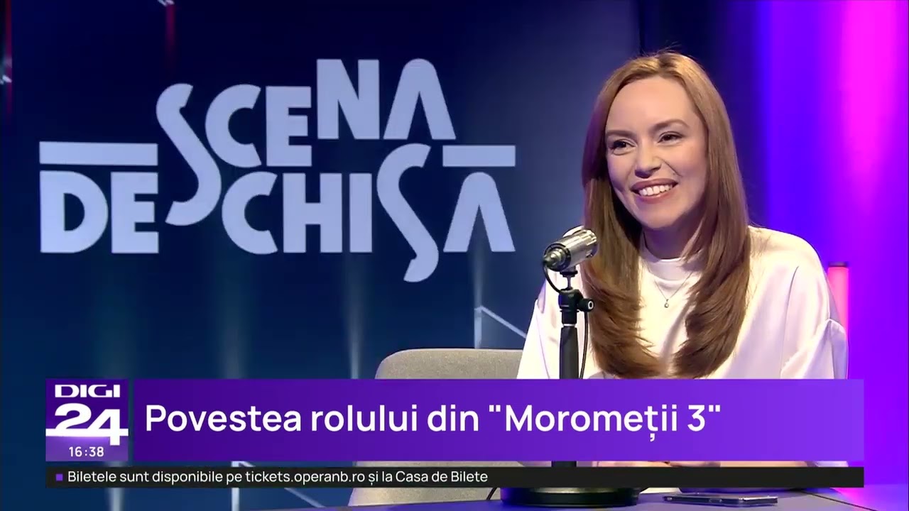 Scena deschisă cu Olimpia Melinte: Se poate să iubești de mai multe ori în viață
