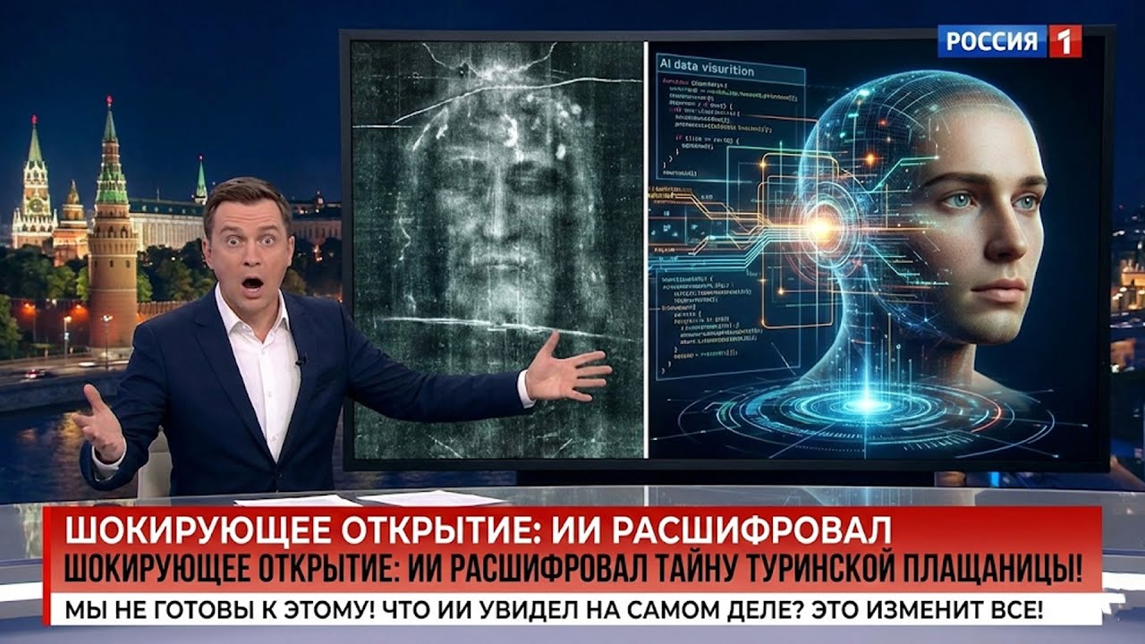 Что ИИ расшифровал на Туринской плащанице — ученые в шоке!