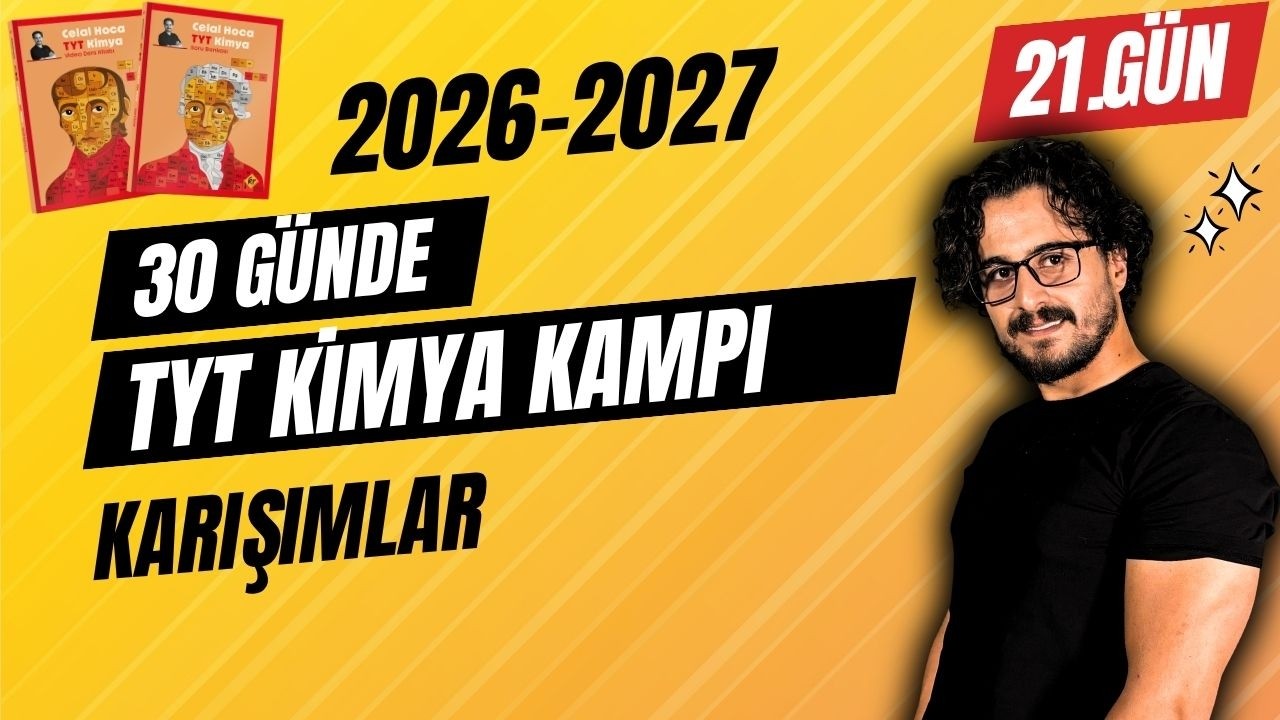 21. Gün| Karışımlar || 30 Günde TYT Kimya Kampı | #chtayfa