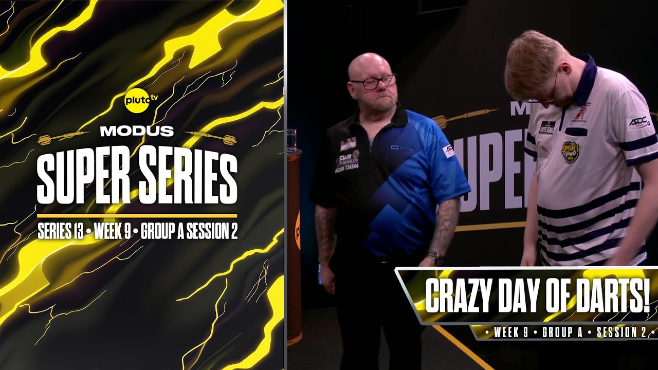 MOVING DAY MADNESS!?!😱🎯 | Darts Highlights | Week 9 Group A Session 2
