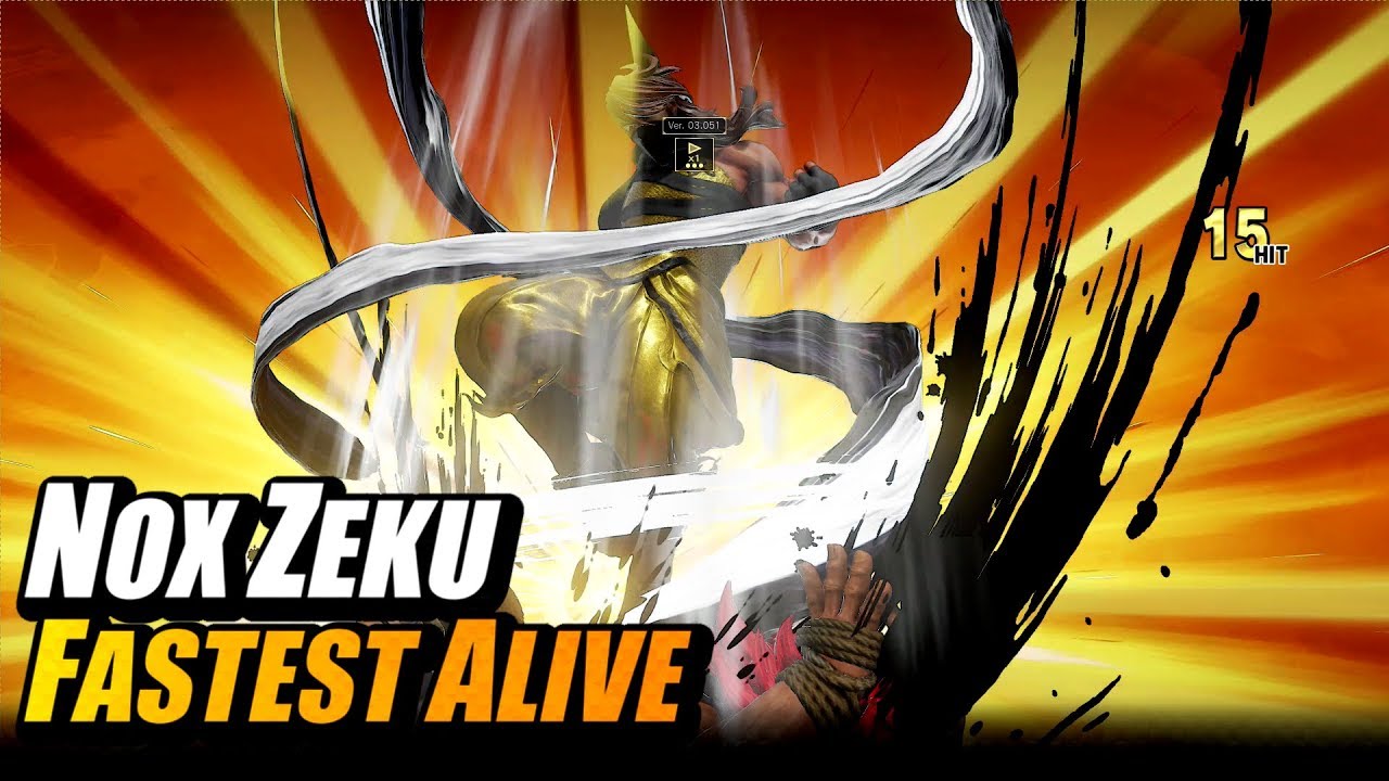 SFV AE ➡ Nox Zeku 💥 The Fastest Alive
