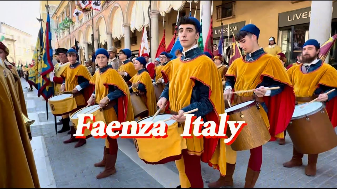 Epic Reenactment Parade in Faenza | Palio del Niballo 2025 | Ep3