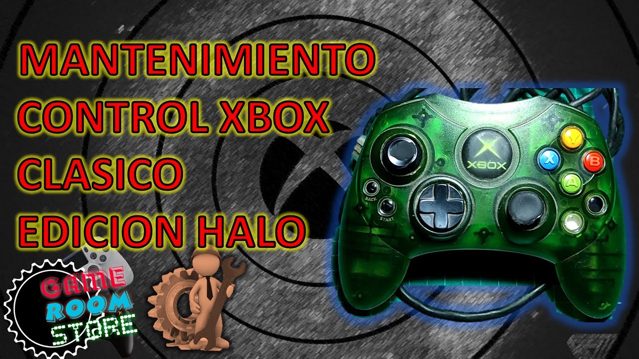 Mantenimiento Control Xbox clasico edicion Halo