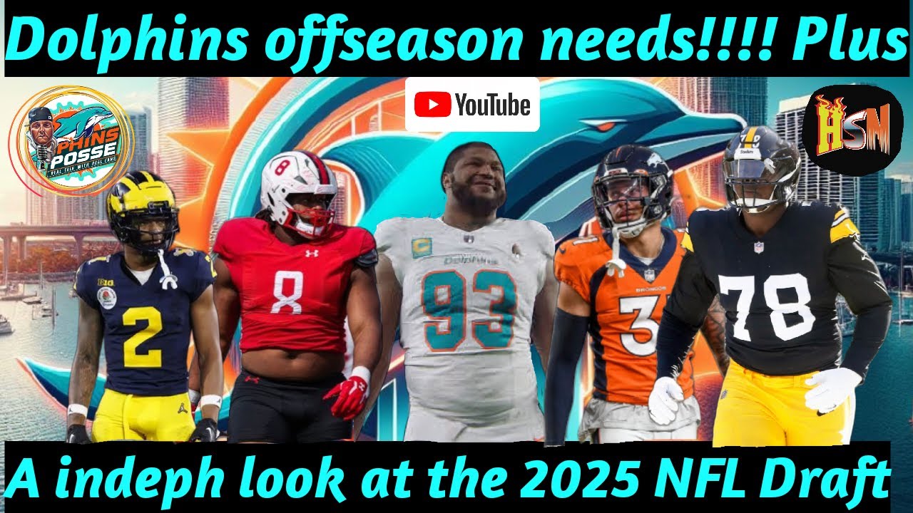 A break down of the Miami Dolphins roster!!!Plus an in-depth look at the 2025 NFL Draft
