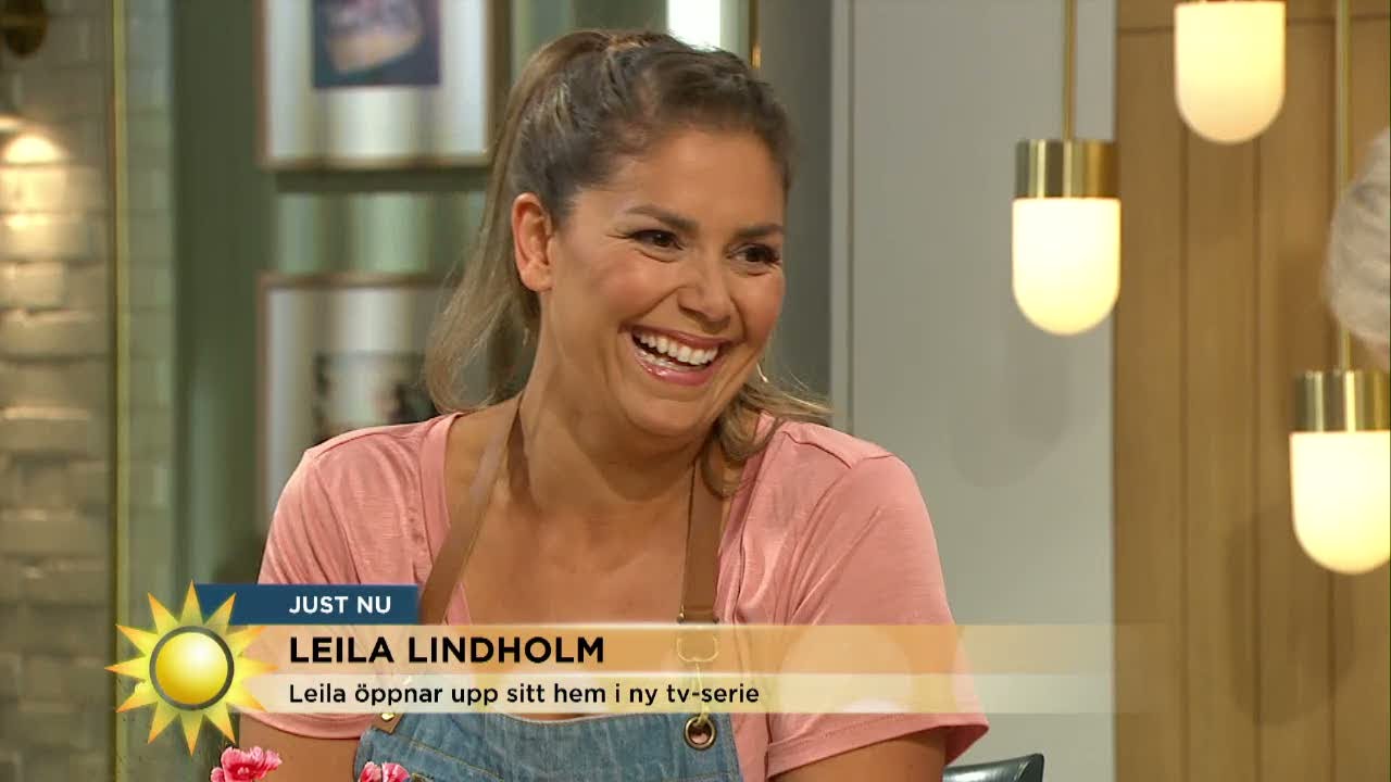 Leila öppnar upp sitt hem i ny TV-serie - Nyhetsmorgon (TV4)