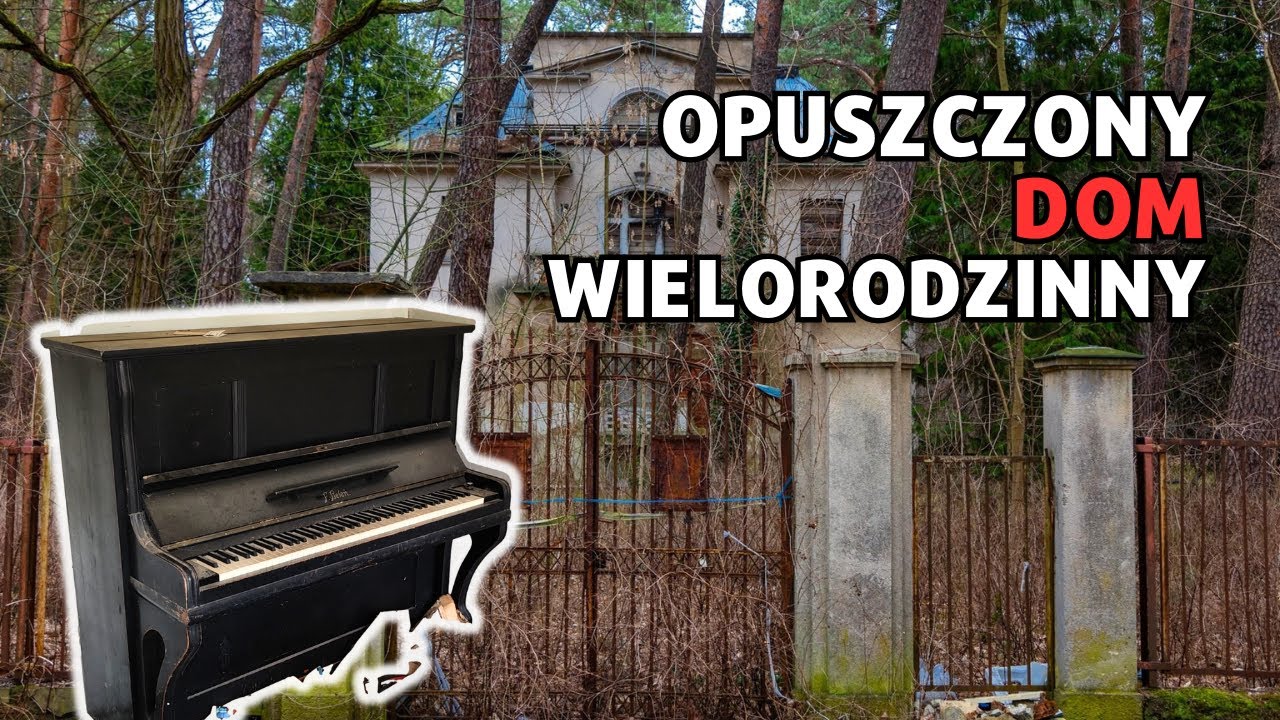 Opuszczony dom z ciekawymi artefaktami z przeszłości - URBEX