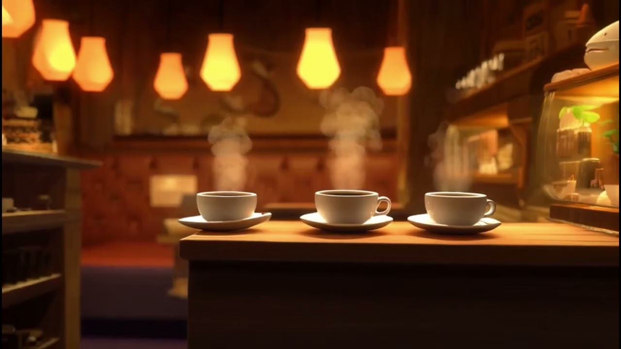 Coffee Shop Currents – Electric Guitar Lofi Beats for a Cozy Café Mood