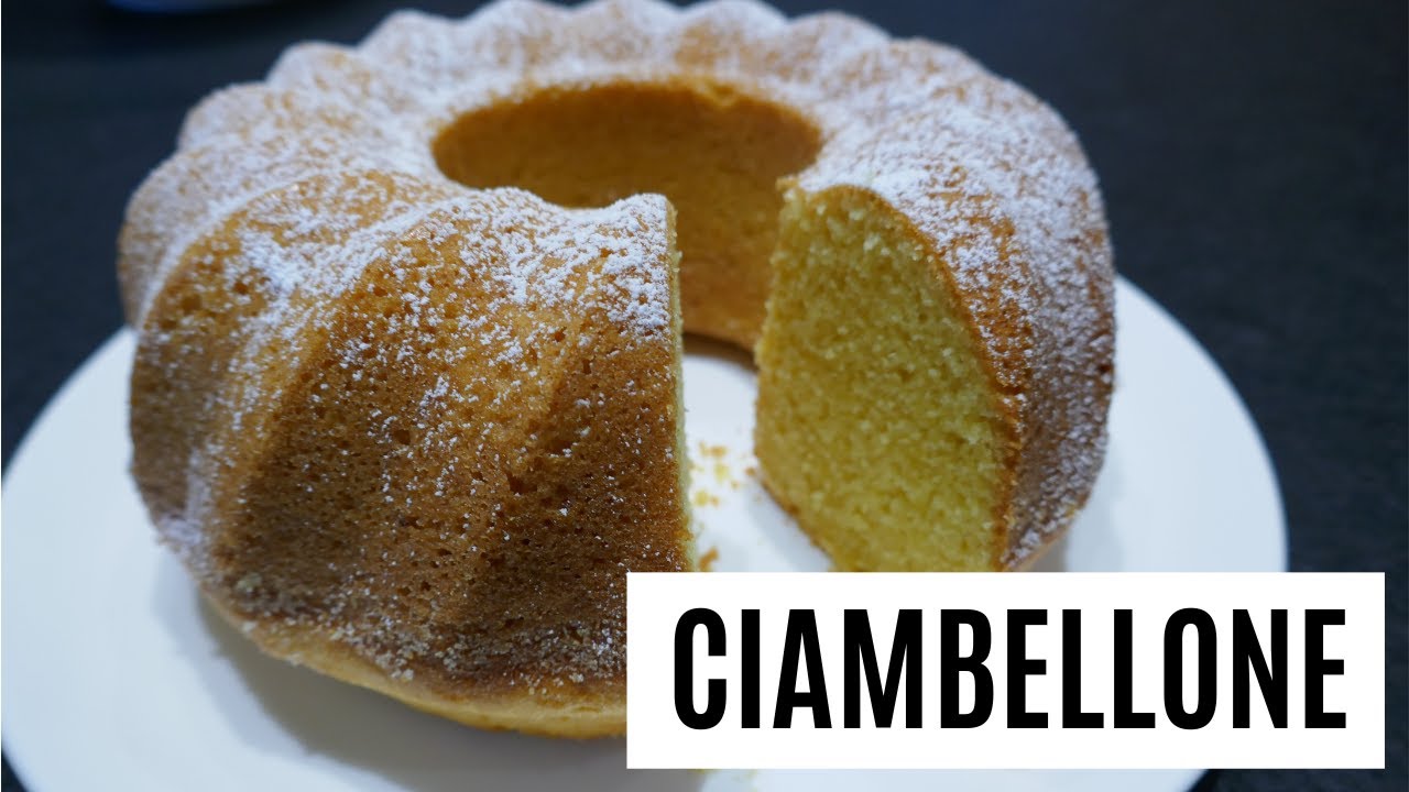 Приготовьте сами чиамбеллоне, очень пышный и вкусный итальянский пирог.