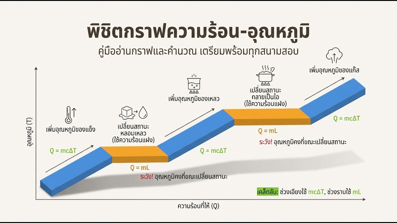 เทคนิคอ่านกราฟความร้อน T-Q ไม่ให้โดนหลอก!