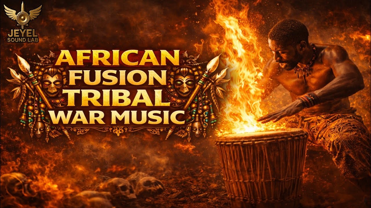 Warrior Tribal Beats | African Jungle Savanna War Music