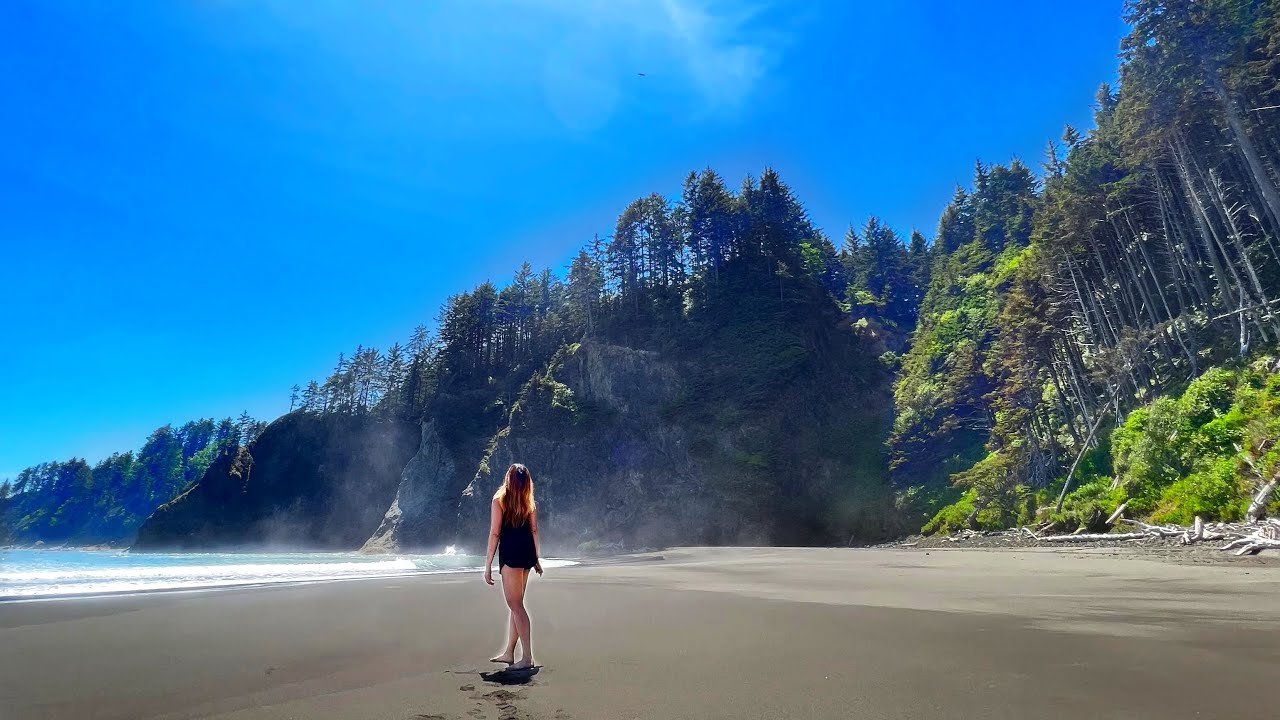 🌊Beaches and Boondocking in Oregon🌲 | Solo Car Camping