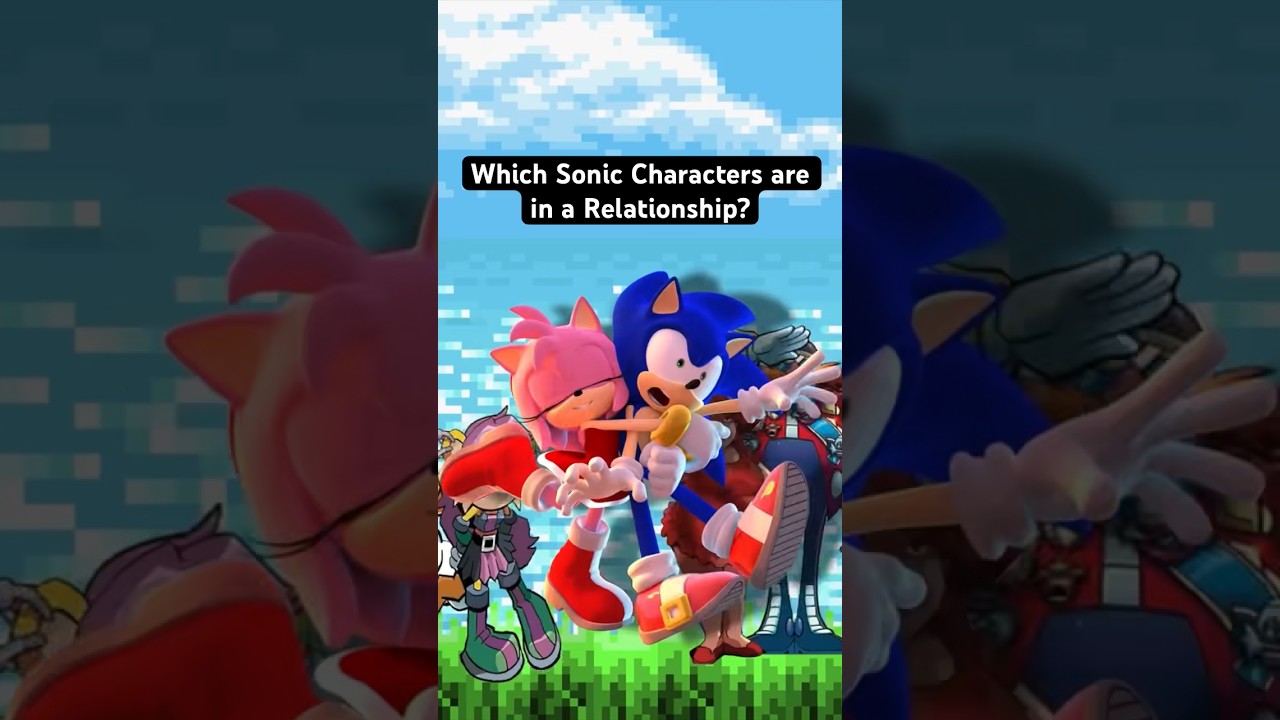 Какие персонажи Соника состоят в отношениях? #sonicthehedgehog