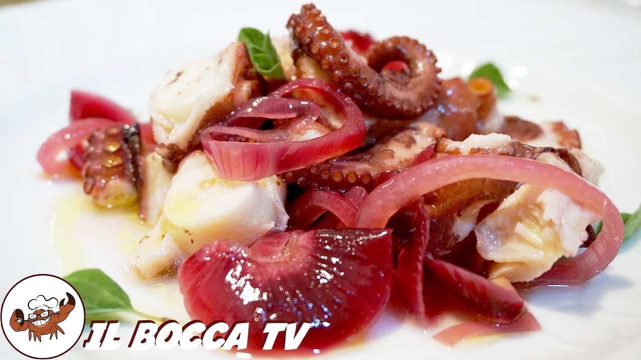 587 - Polpo marinato in agrodolce..poi diretti al ponce! (antipasto/secondo di mare facile e veloce)