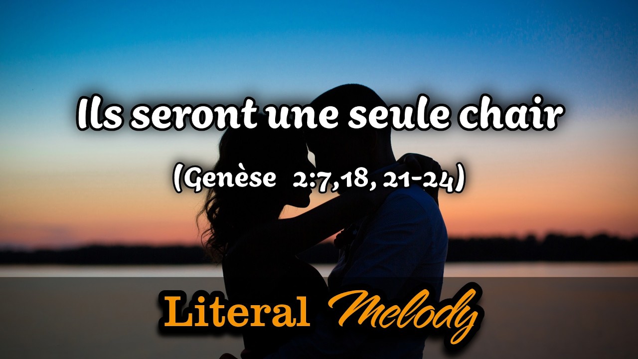 Ils seront une seule chair - Variante classique