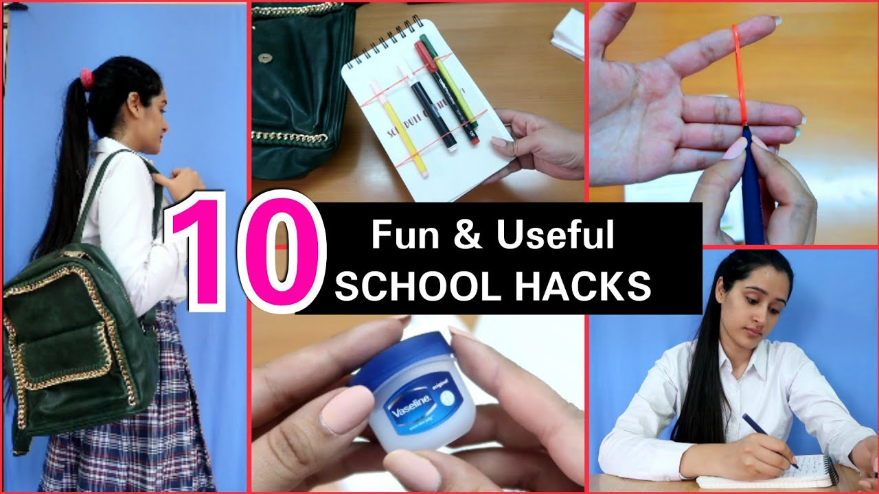 Clever School Hacks You Must Try | Teenage School & College Hacks