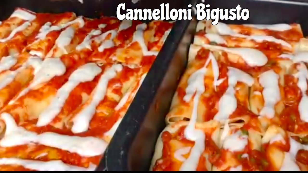 Cannelloni due gusti -TUTTI A TAVOLA