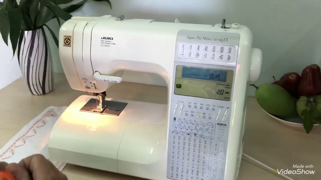 Hướng dẫn sử dụng juki 9900