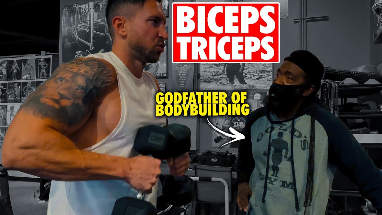 Light Dumbbell Only ARM WORKOUT w/ The GODFATHER OF BODYBUILDING!