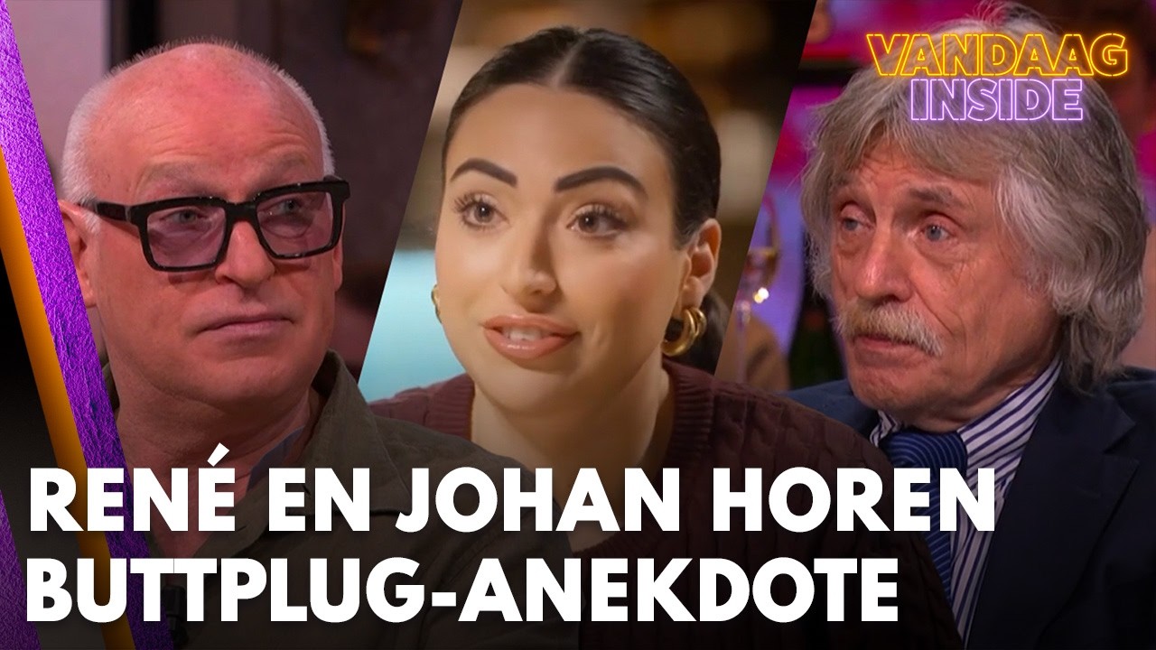 René van der Gijp en Johan Derksen horen buttplug-anekdote van Lale Gül: 'Honderd procent waar!'