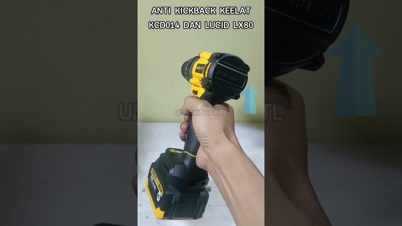 Perbedaan anti kickback keelat kcd014 dan lucid lx80 #lucid #keelat #impactdrill #borbeton