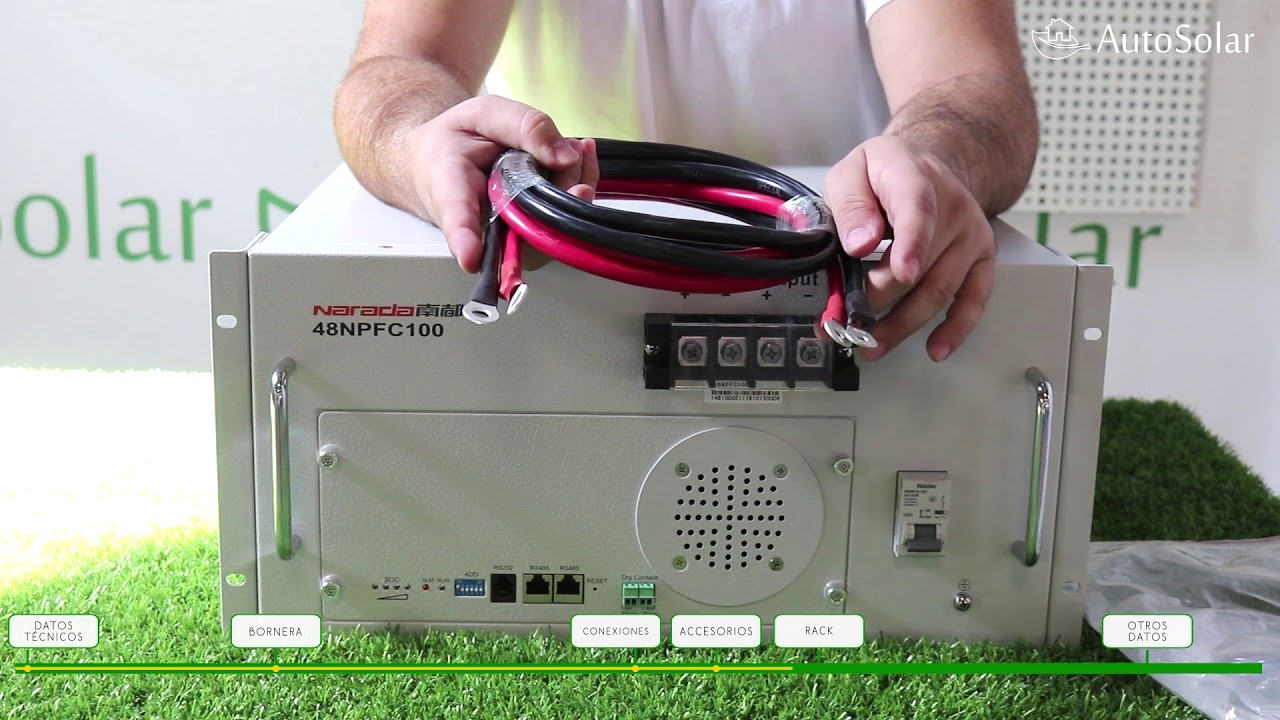 Bater&iacute;a Litio 4.8kWh Narada 48NPFC100 48V