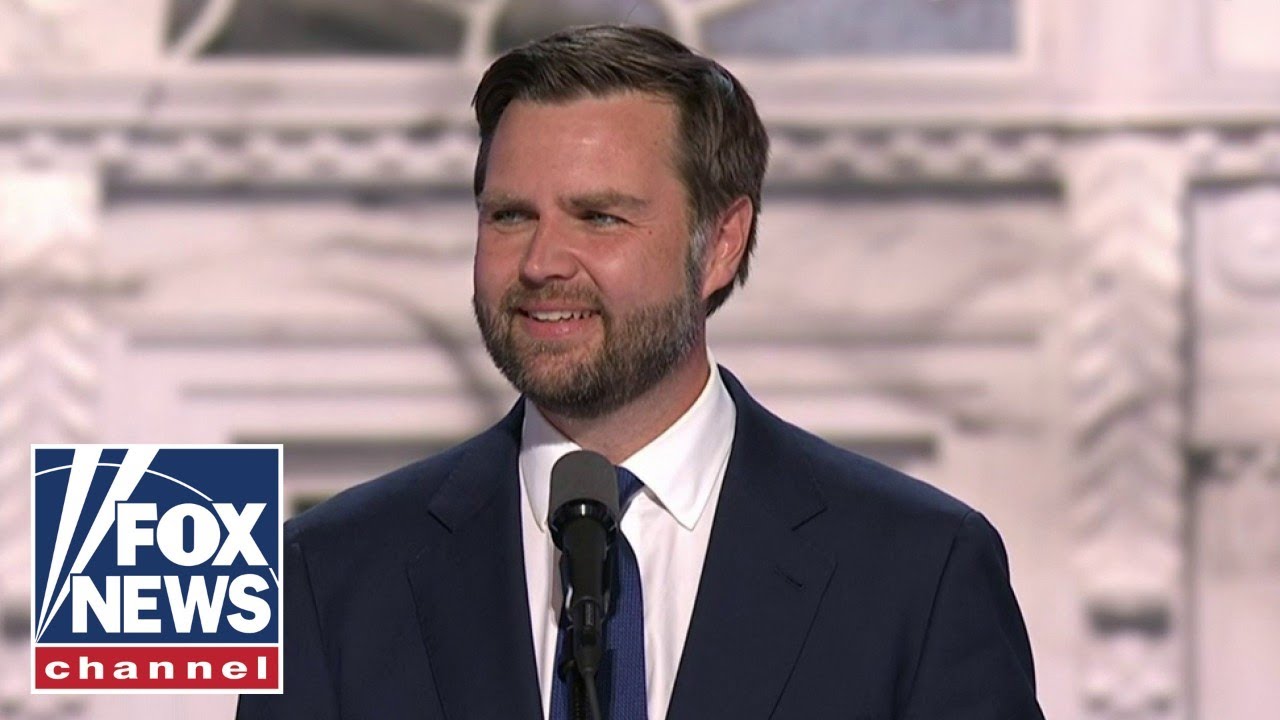 JD Vance speaks at a campaign rally in New Hampshire