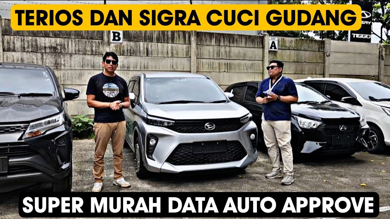Terios dan Sigra Cuci Gudang Besar-besaran.. Cicilan 2 Jutaan Data dibantu Auto Approve Seindonesia