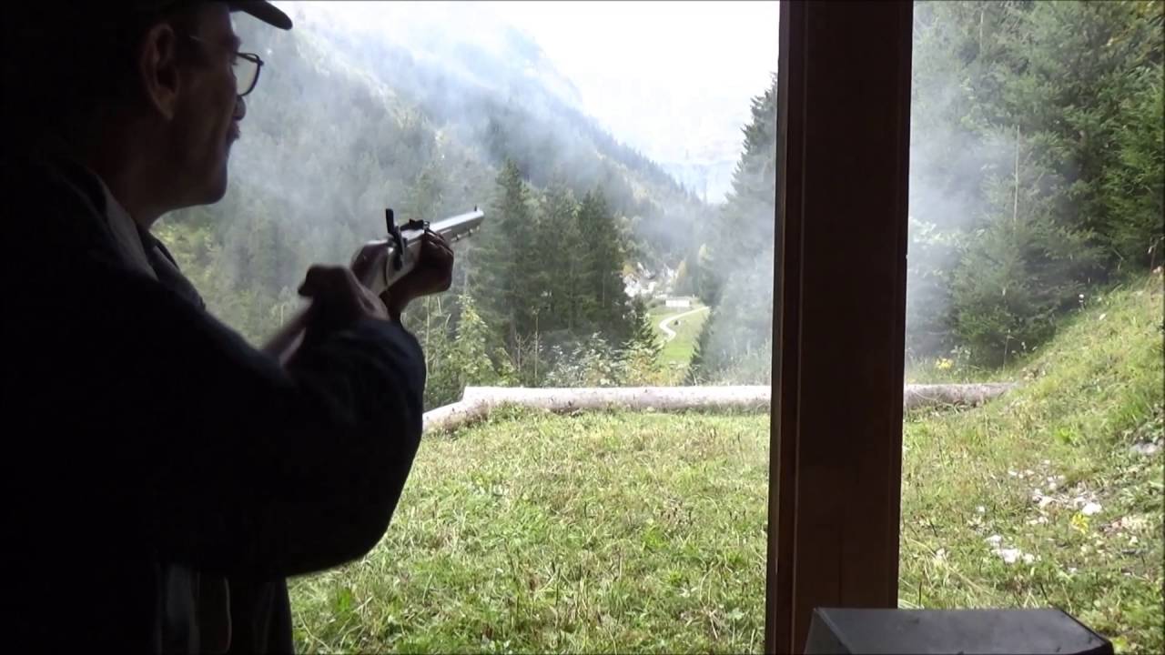 Bonus Video - One Shot With A .45 Hawken Rifle At 300m