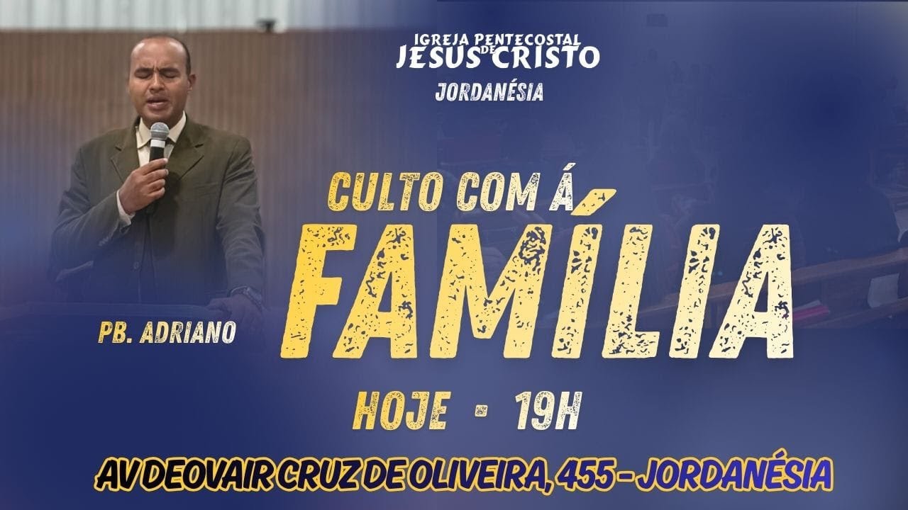 Culto da Familia - 22/02/2026  as: 19:20 hs