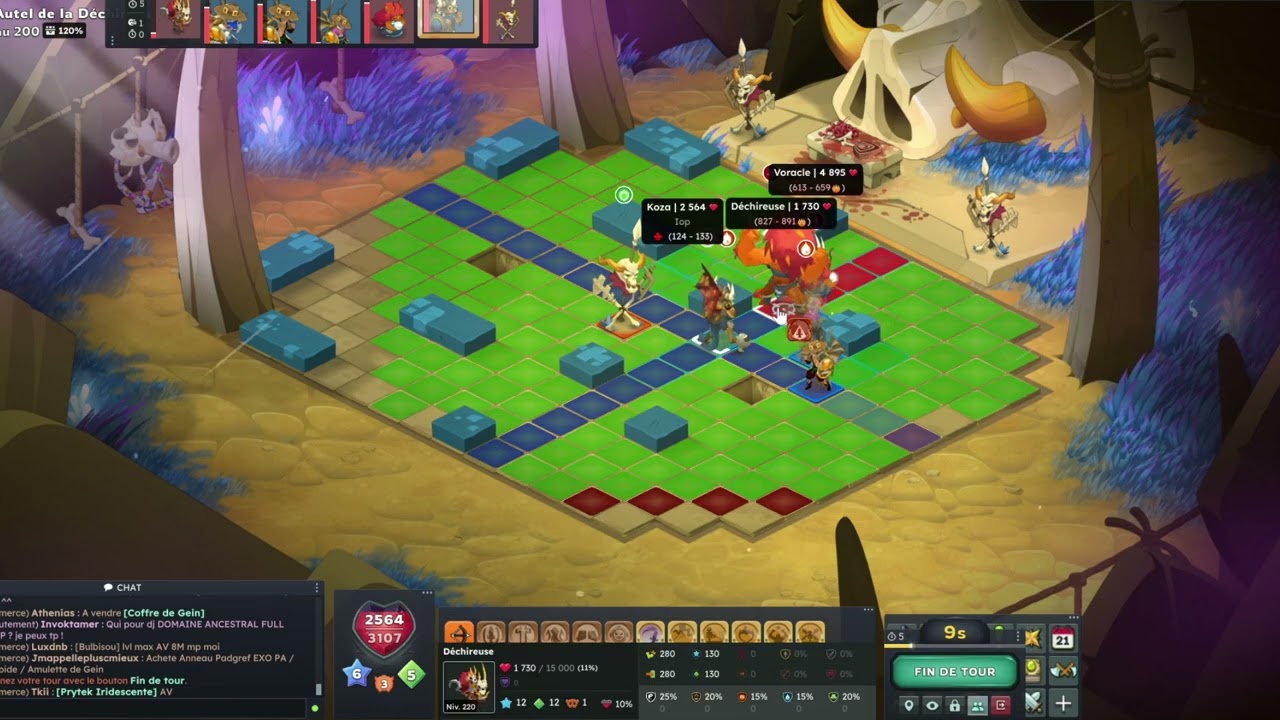 DOFUS 3.2 - Donjon Autel de la D&eacute;chireuse par KOZA TECHNIQUE AUTOWIN