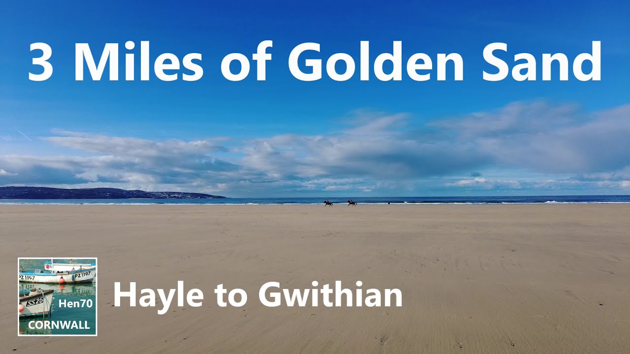 3 Miles of Golden Sand | Hayle harbour to Gwithian